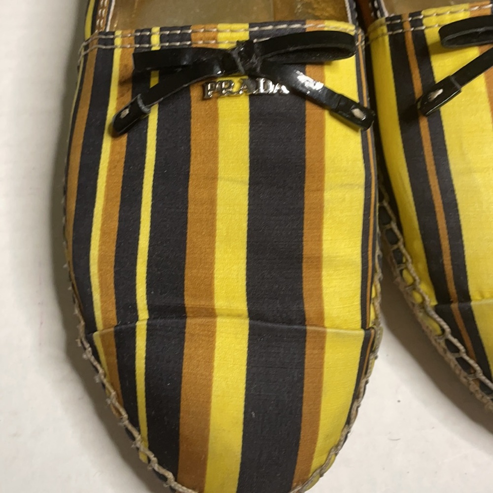 Prada Stripped Espadrille - Picture 2 of 12
